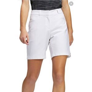Adidas White Golf / Bermuda Shorts